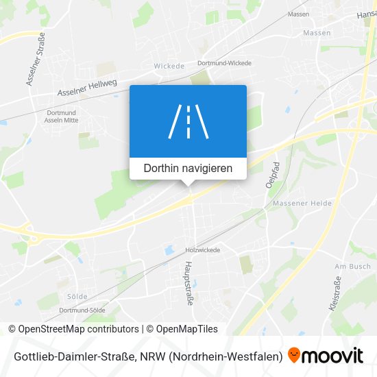 Gottlieb-Daimler-Straße Karte