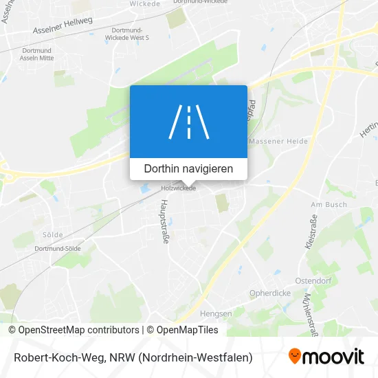 Robert-Koch-Weg Karte