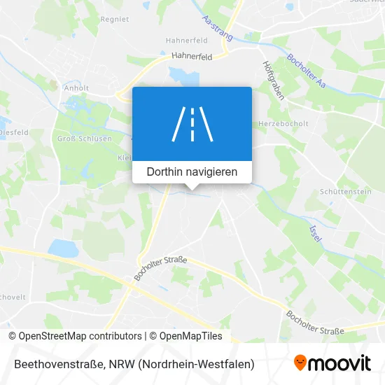 Beethovenstraße Karte