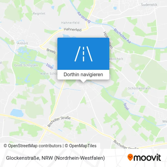 Glockenstraße Karte