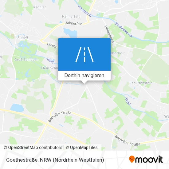 Goethestraße Karte