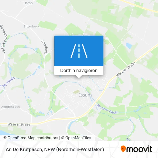 An De Krütpasch Karte