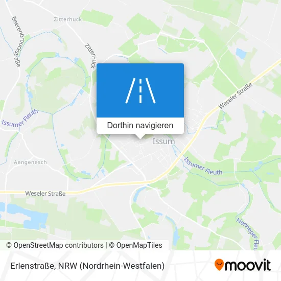 Erlenstraße Karte