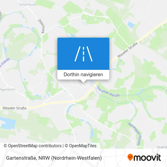 Gartenstraße Karte