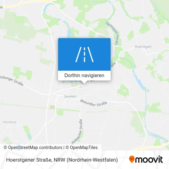 Hoerstgener Straße Karte