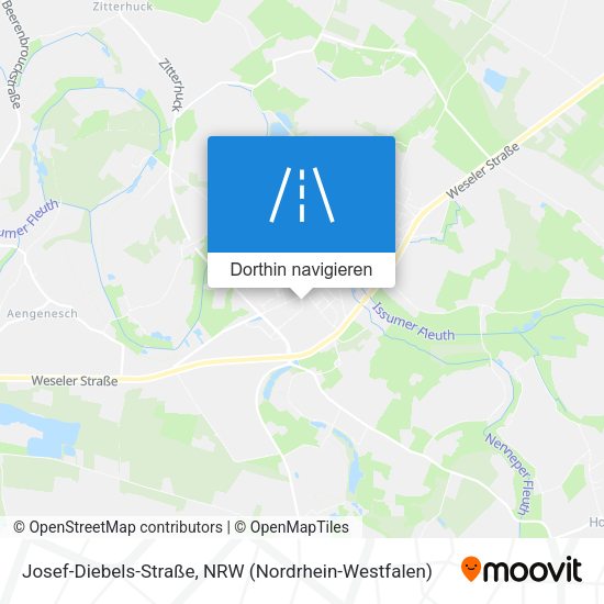 Josef-Diebels-Straße Karte