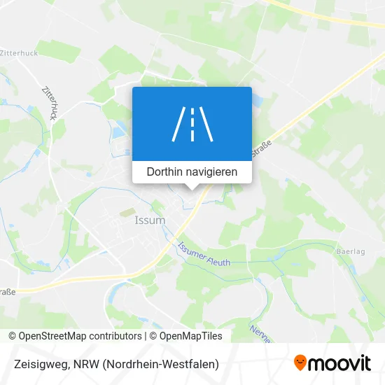 Zeisigweg Karte