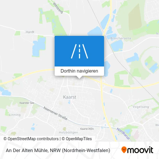 An Der Alten Mühle Karte