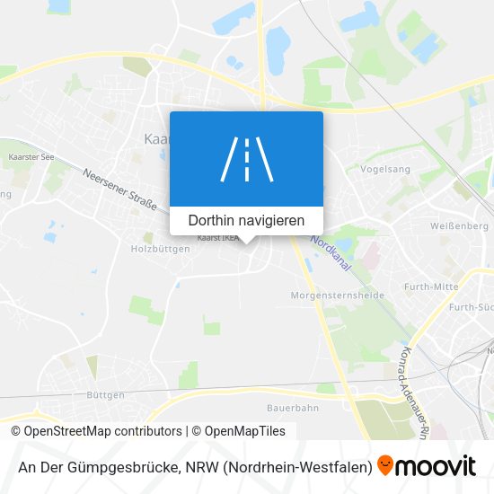 An Der Gümpgesbrücke Karte