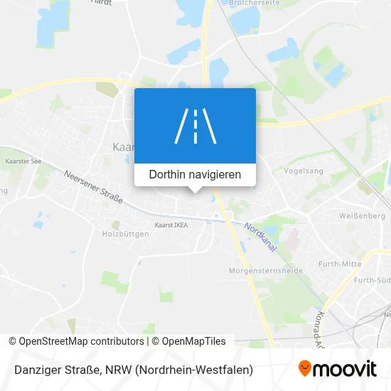 Danziger Straße Karte