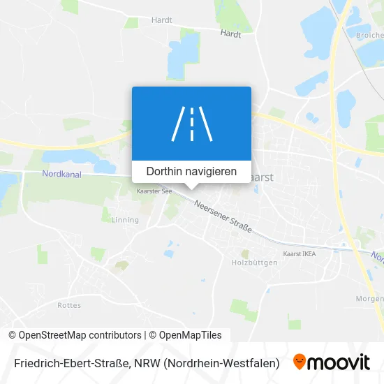 Friedrich-Ebert-Straße Karte