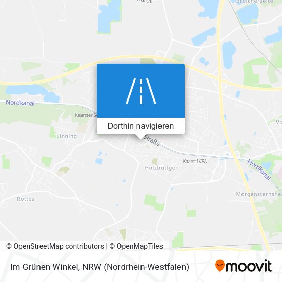 Im Grünen Winkel Karte