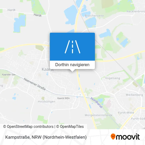 Kampstraße Karte