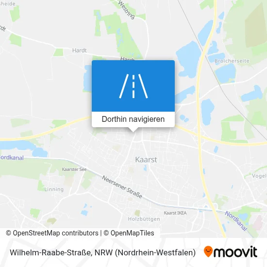 Wilhelm-Raabe-Straße Karte