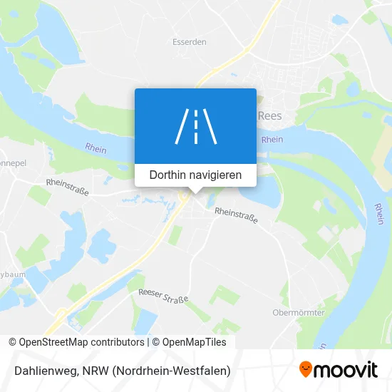 Dahlienweg Karte