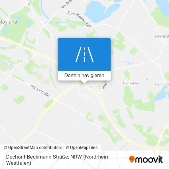 Dechant-Beckmann-Straße Karte