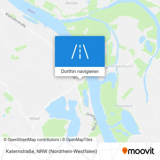 Katernstraße Karte
