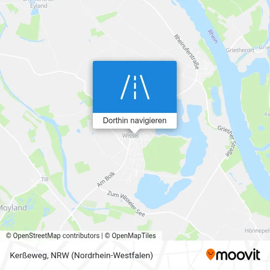Kerßeweg Karte