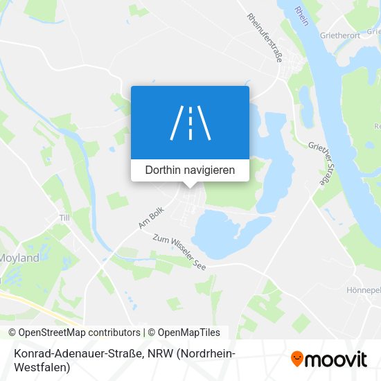 Konrad-Adenauer-Straße Karte