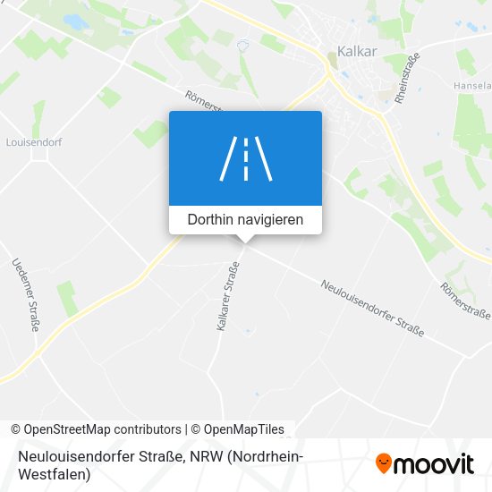 Neulouisendorfer Straße Karte
