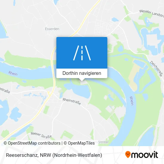 Reeserschanz Karte