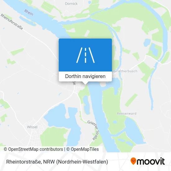 Rheintorstraße Karte