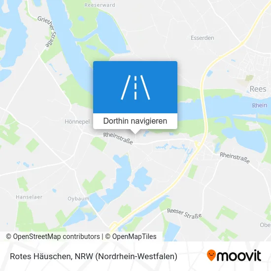 Rotes Häuschen Karte