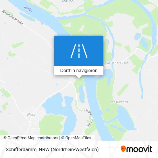 Schifferdamm Karte
