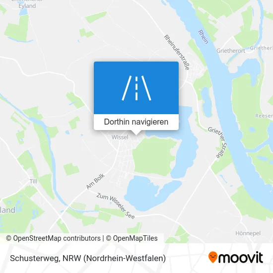 Schusterweg Karte