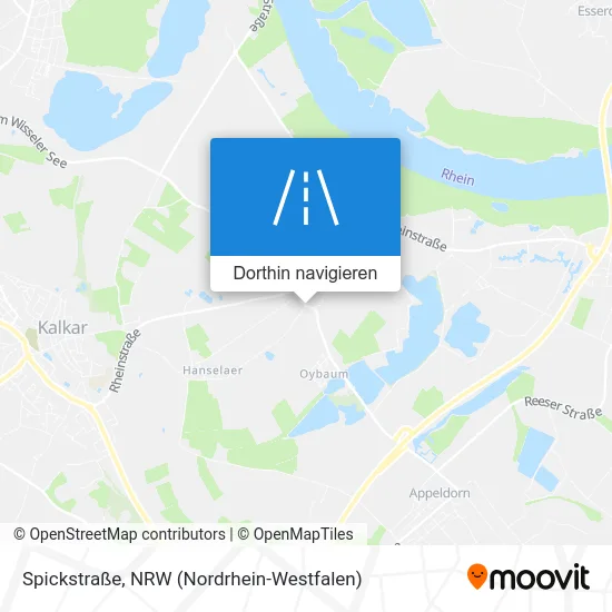 Spickstraße Karte