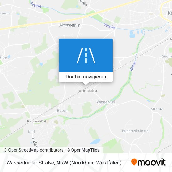 Wasserkurler Straße Karte