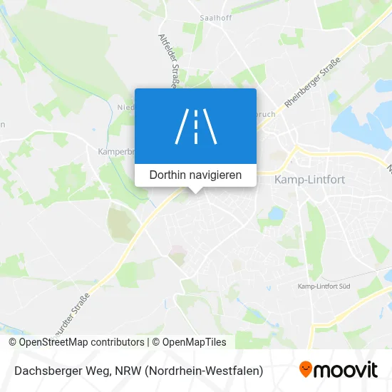 Dachsberger Weg Karte