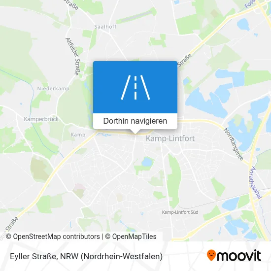 Eyller Straße Karte