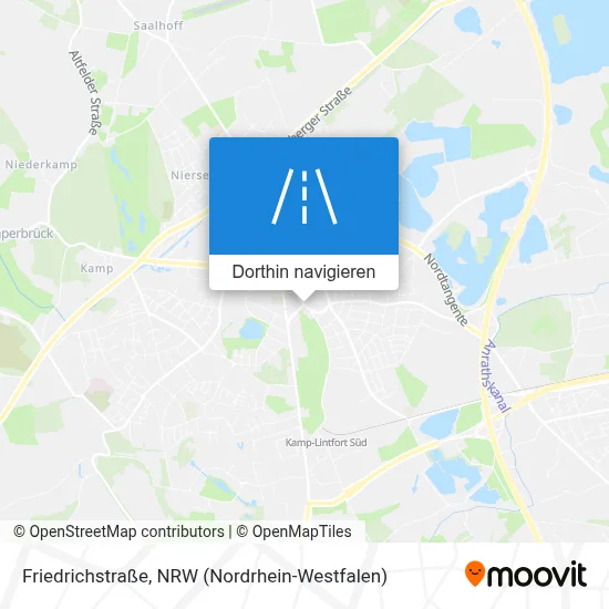 Friedrichstraße Karte