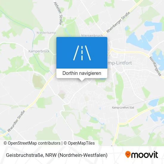 Geisbruchstraße Karte