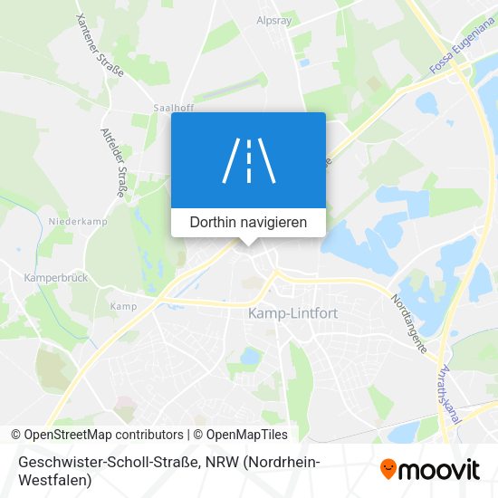 Geschwister-Scholl-Straße Karte