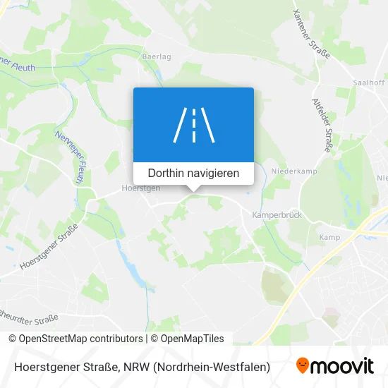 Hoerstgener Straße Karte