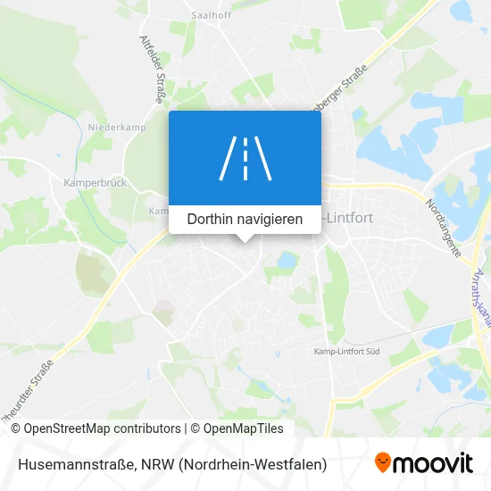 Husemannstraße Karte