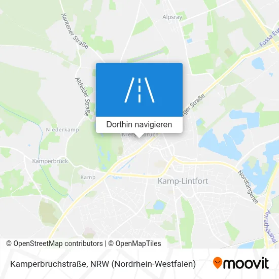 Kamperbruchstraße Karte