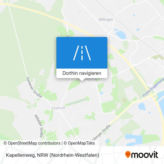 Kapellenweg Karte