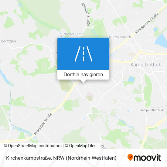 Kirchenkampstraße Karte