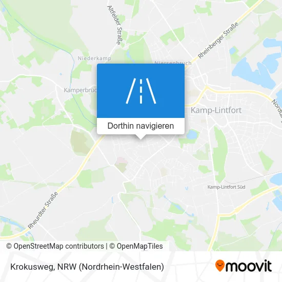 Krokusweg Karte