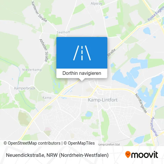 Neuendickstraße Karte