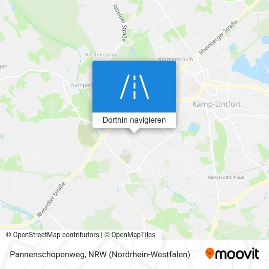 Pannenschopenweg Karte