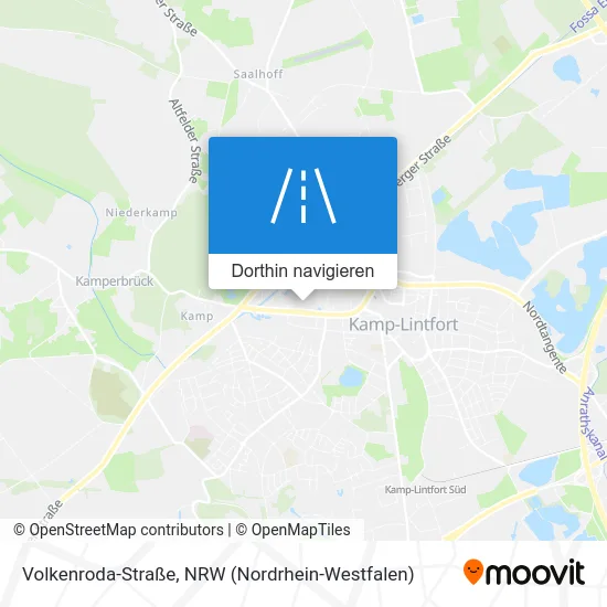 Volkenroda-Straße Karte