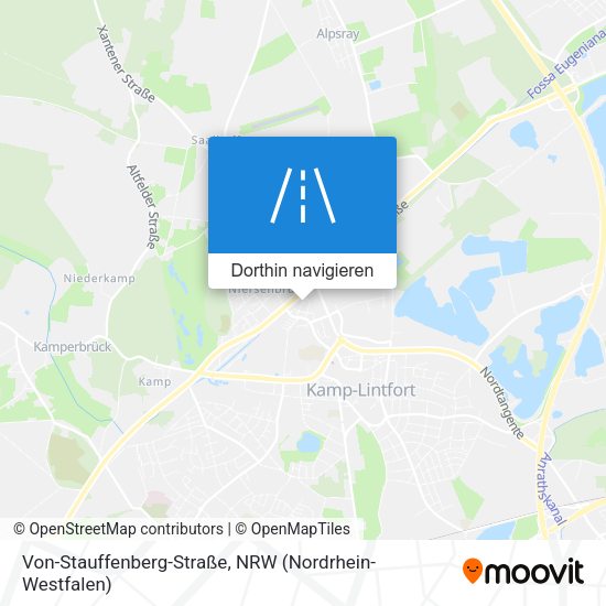 Von-Stauffenberg-Straße Karte