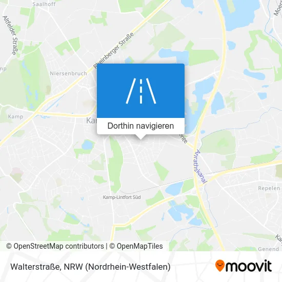 Walterstraße Karte