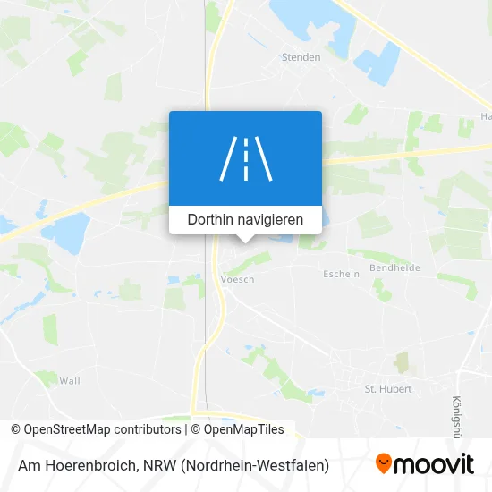 Am Hoerenbroich Karte