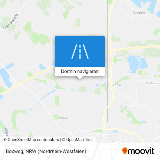 Boxweg Karte