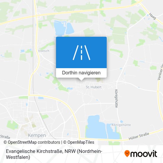 Evangelische Kirchstraße Karte